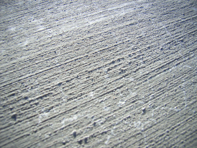 Concrete Broom Finish